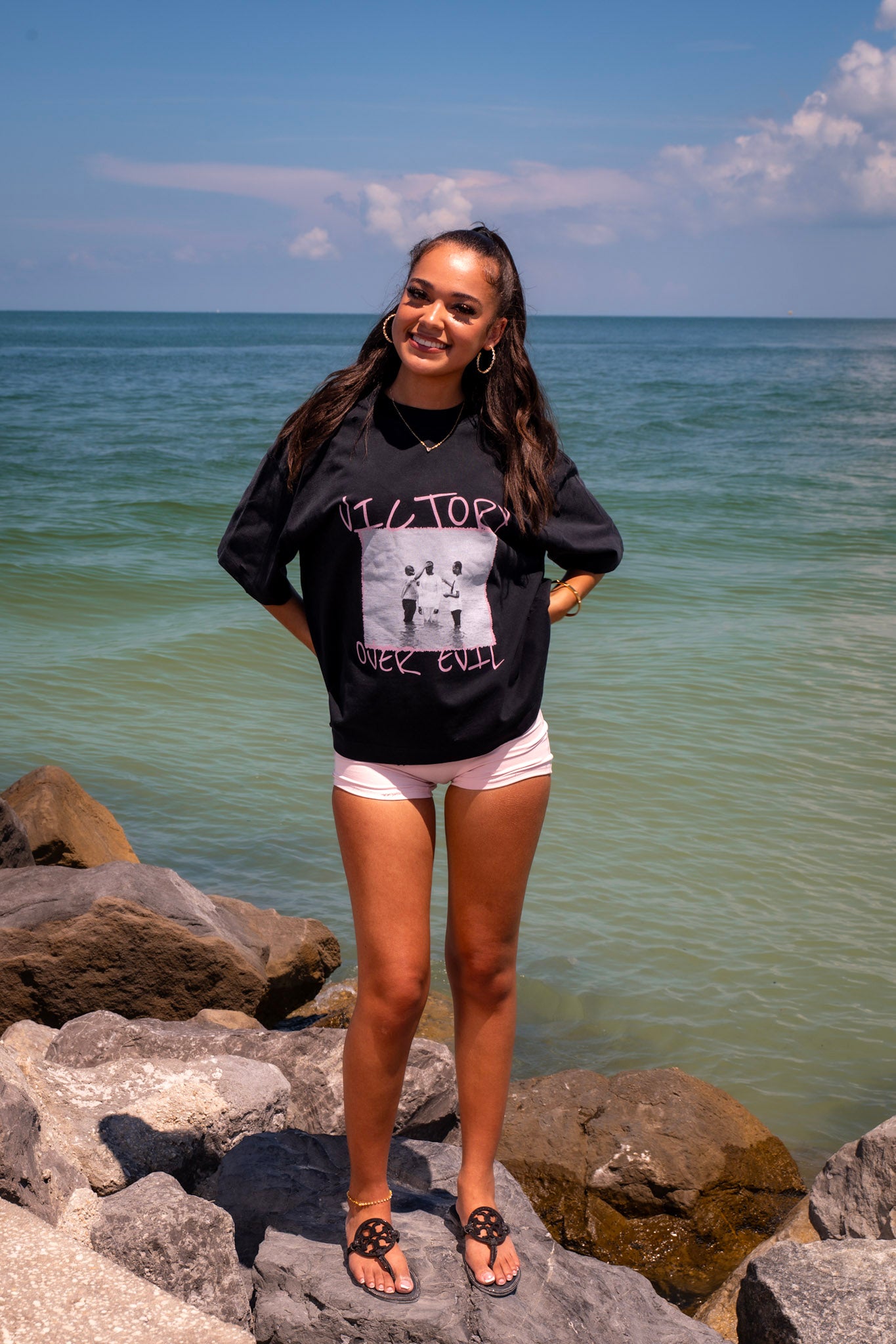 "REBORN" Tee Black