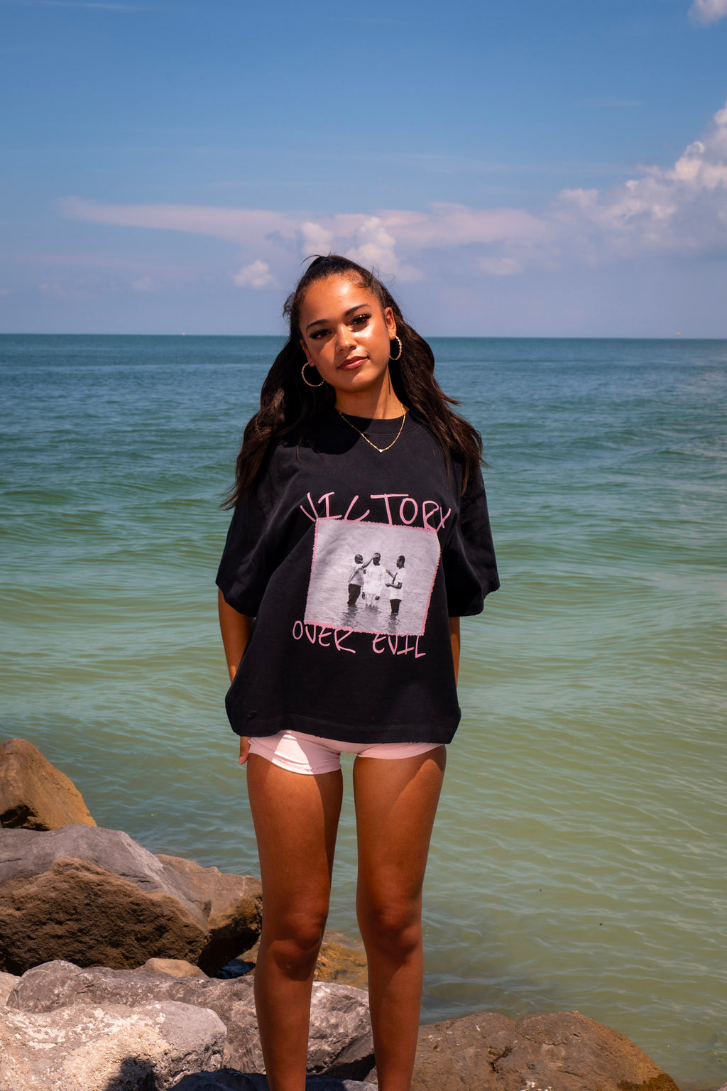 "REBORN" Tee Black