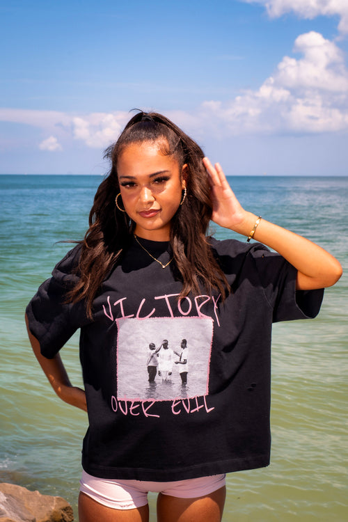 "REBORN" Tee Black
